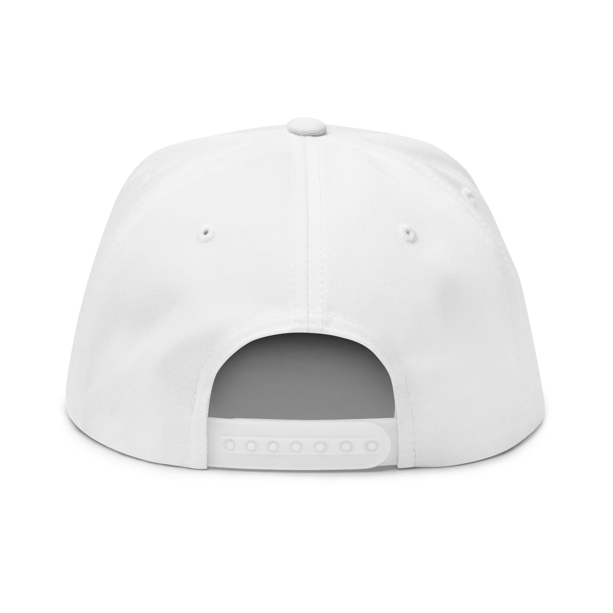 Sticks and Pucks Launch Embroidered Flat Brim SnapBack Hat