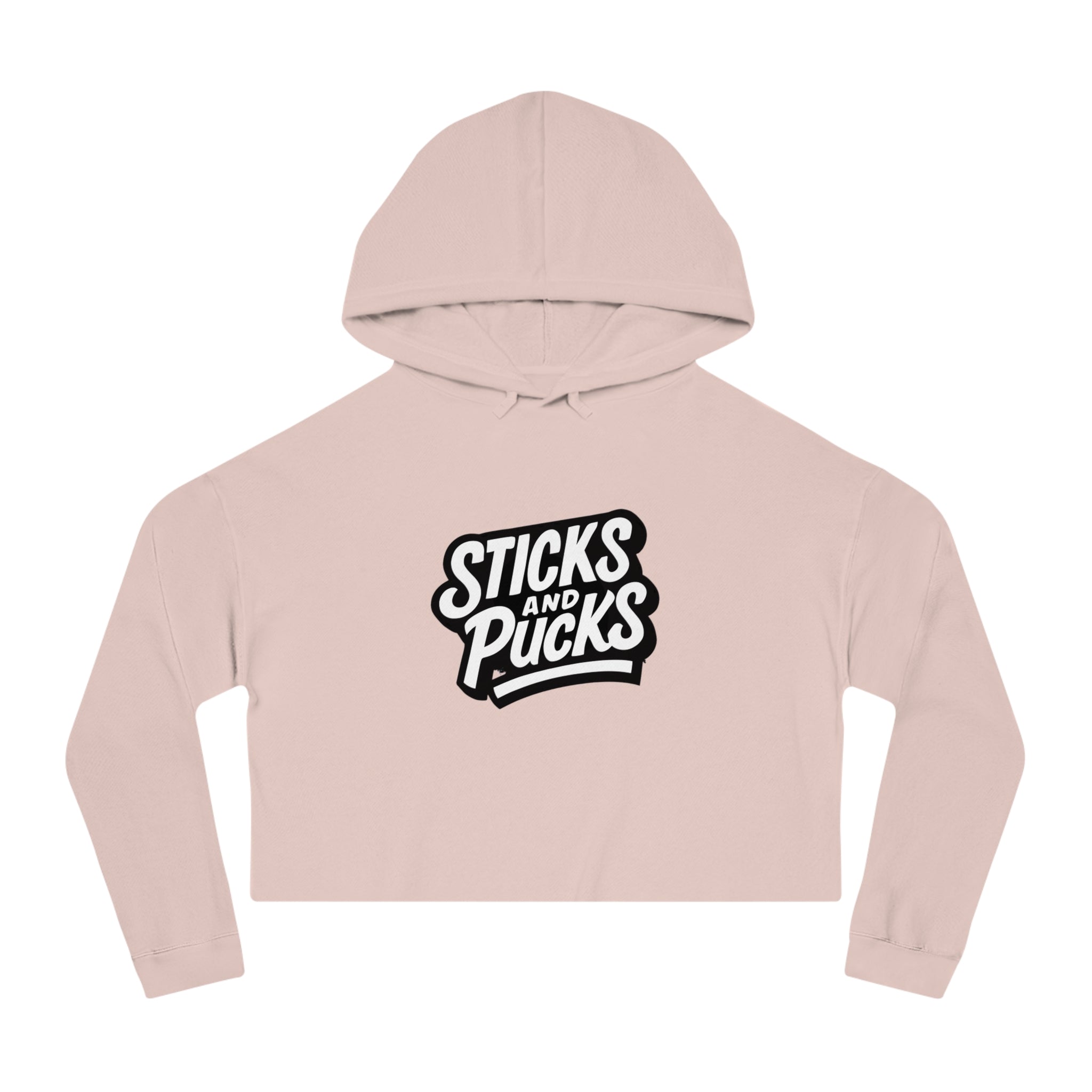 Women's Sticks and Pucks Cropped Launch Hoodie