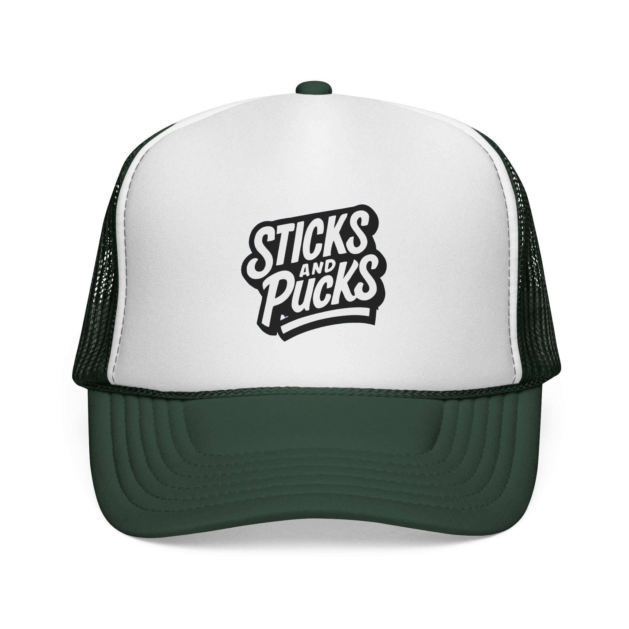 Sticks and Pucks Trucker Cap