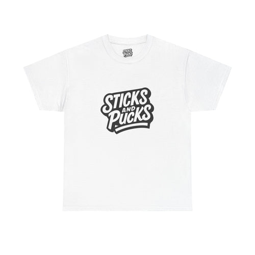 Mens Sticks and Pucks Launch Tee