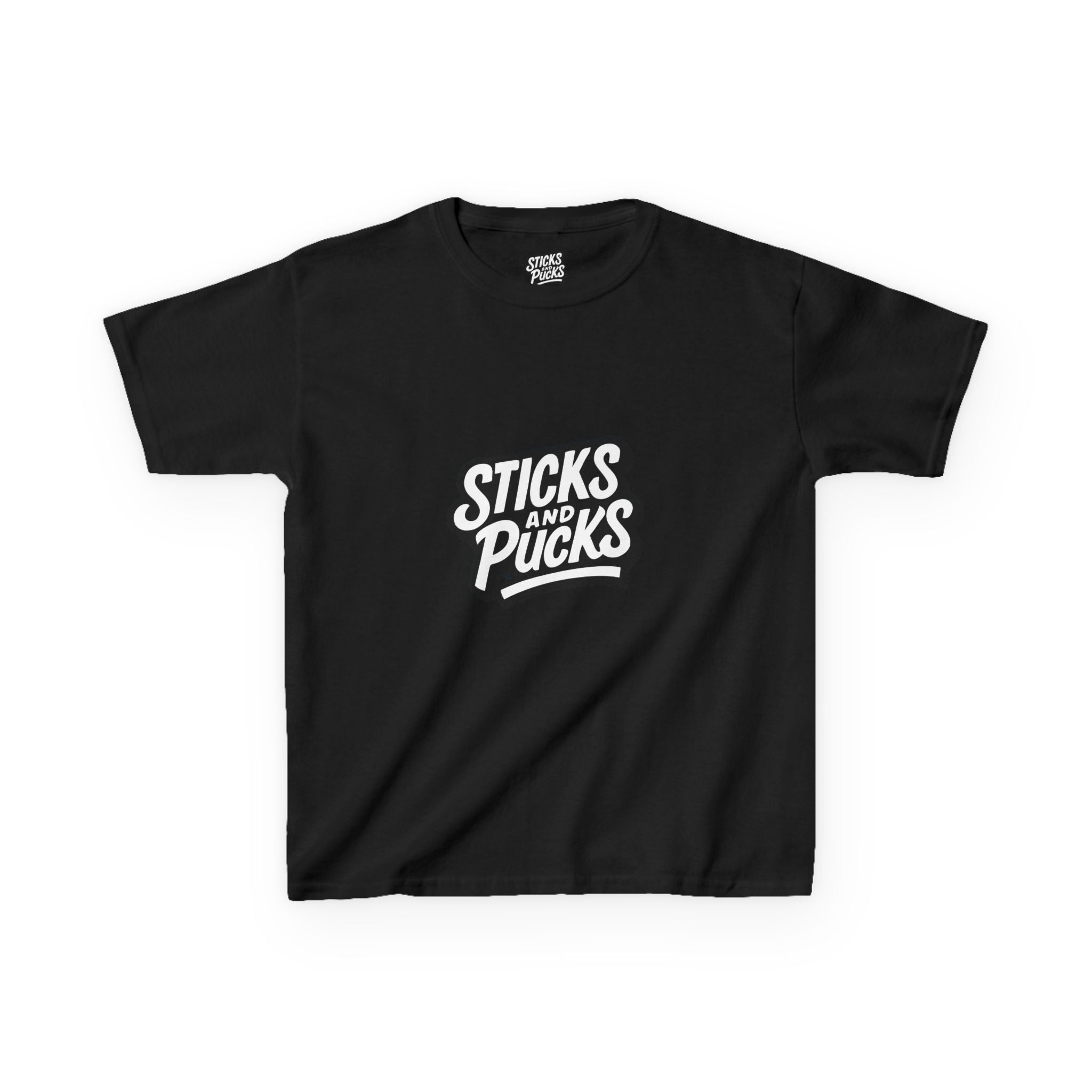 Kids Sticks and Pucks Launch Tee