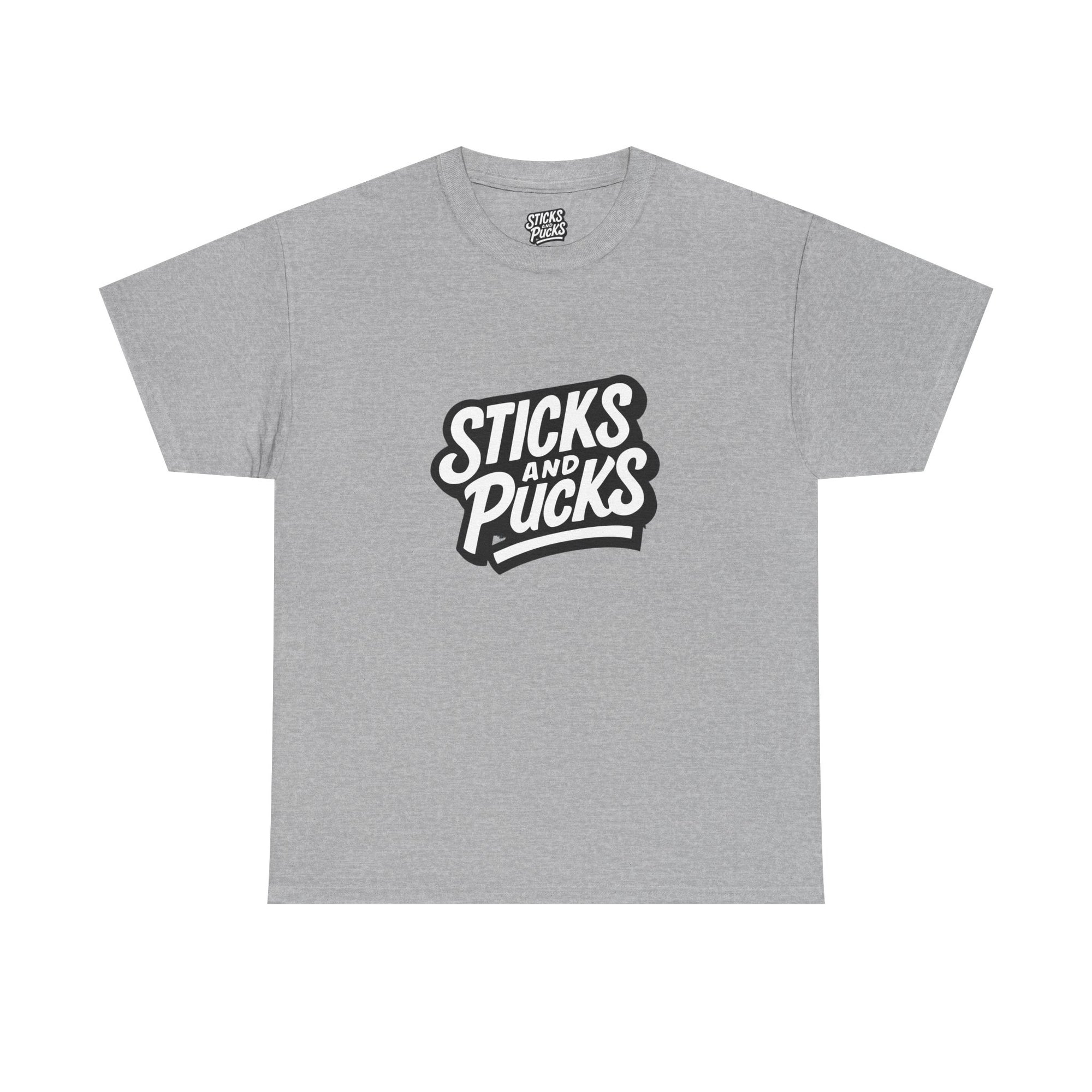 Mens Sticks and Pucks Launch Tee