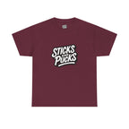 Mens Sticks and Pucks Launch Tee