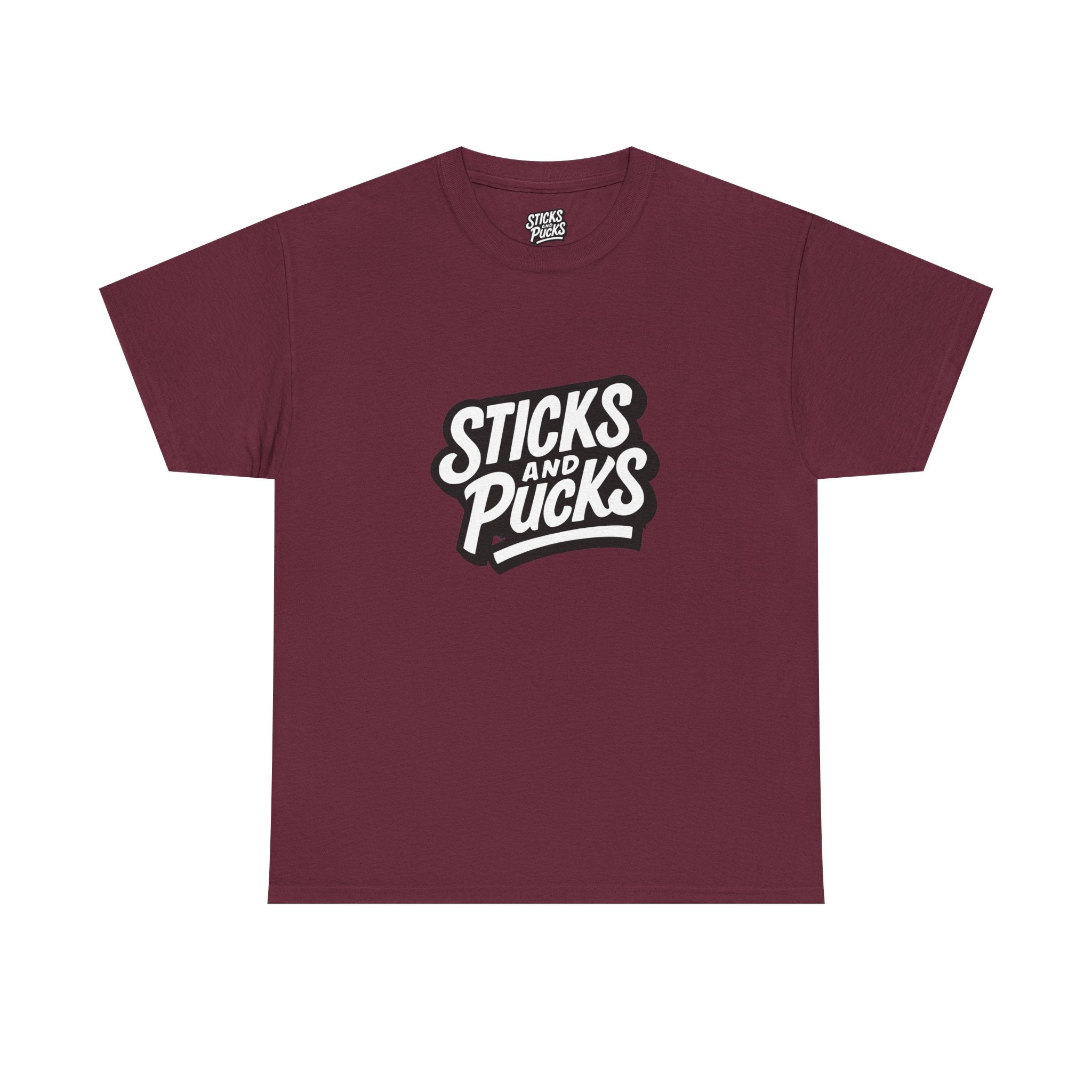 Mens Sticks and Pucks Launch Tee