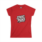 Women's Sticks and Pucks Launch Tee