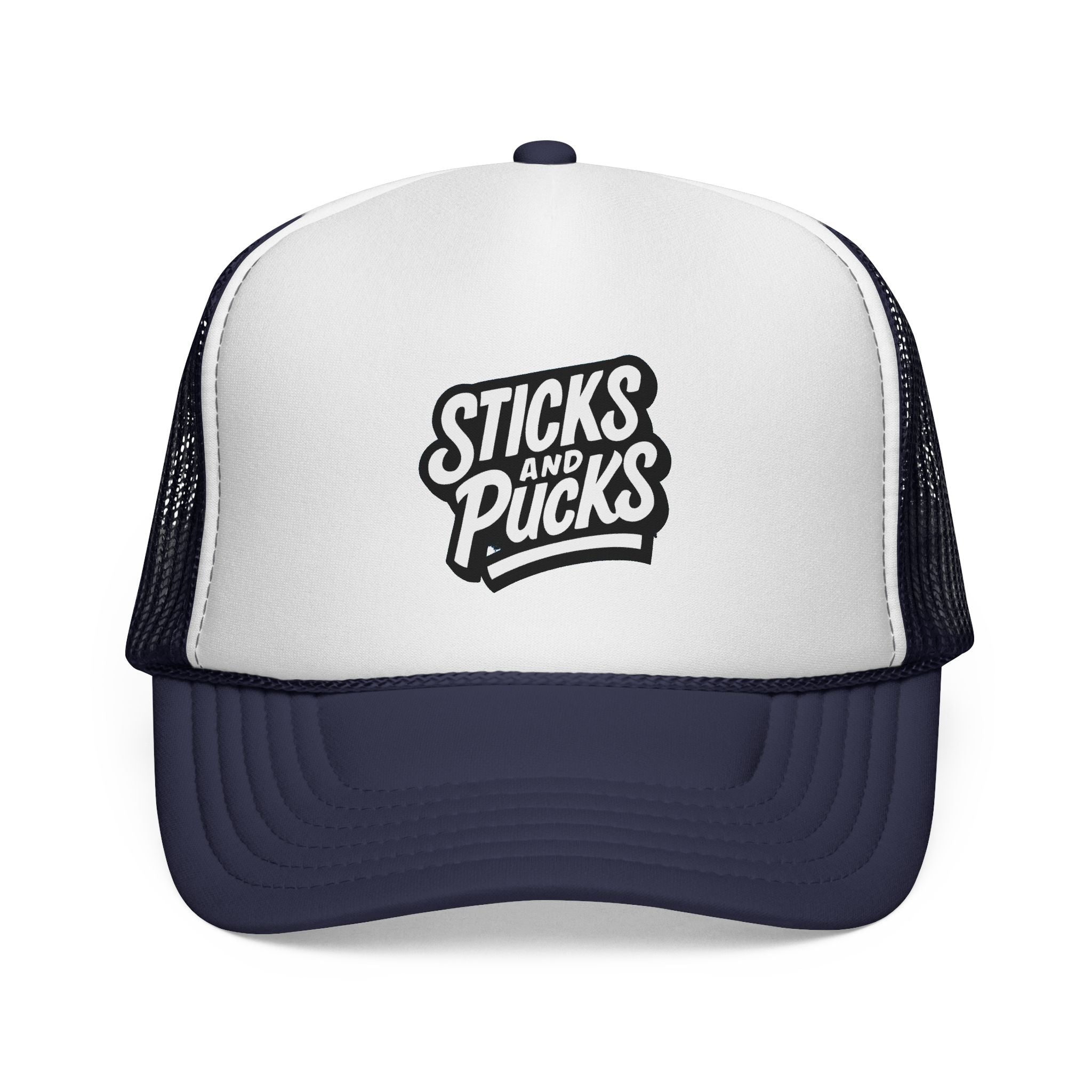 Sticks and Pucks Trucker Cap