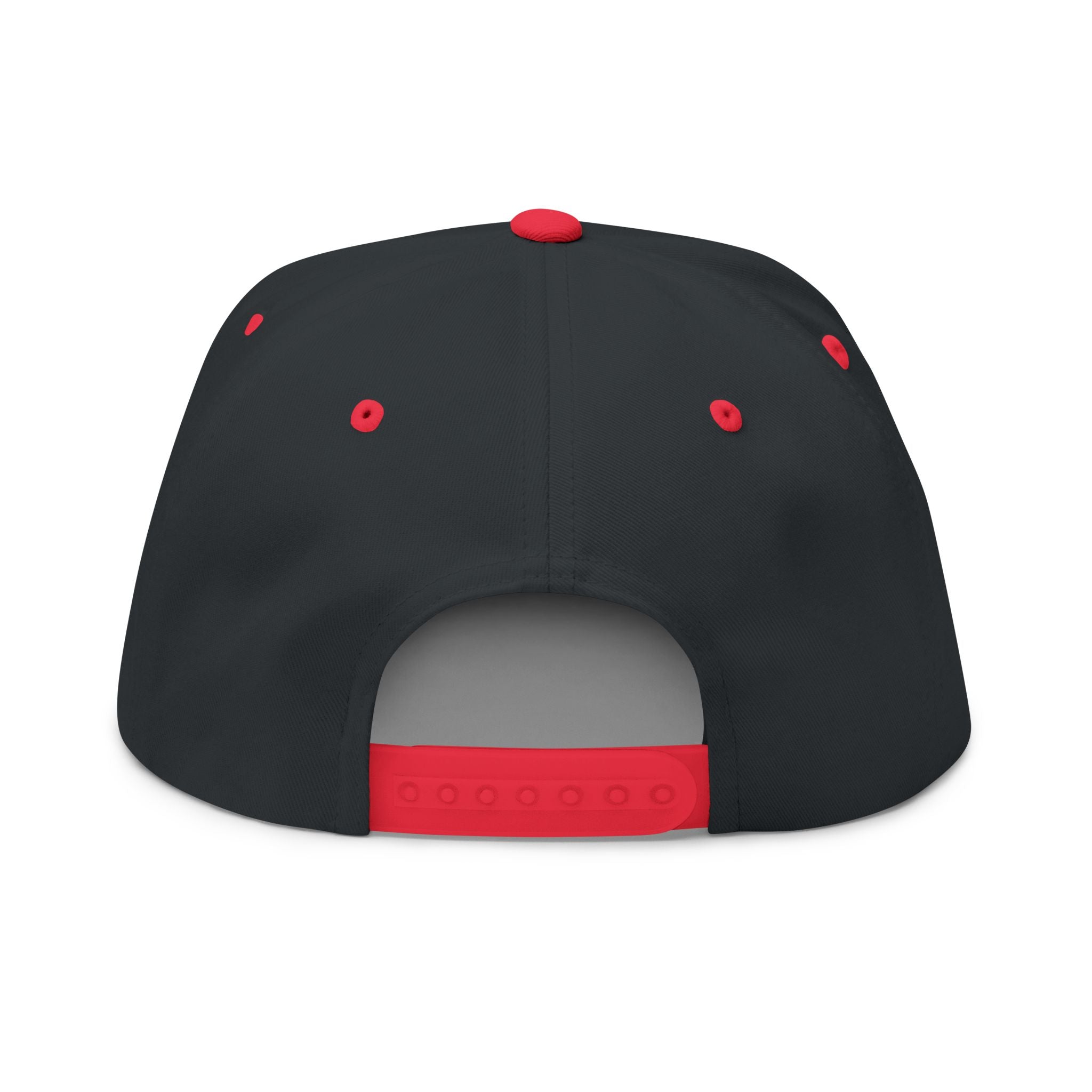 Sticks and Pucks Launch Embroidered Flat Brim SnapBack Hat