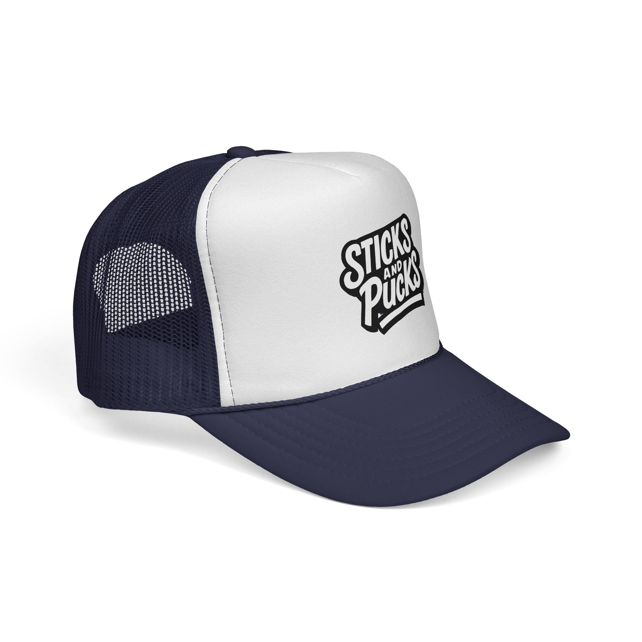 Sticks and Pucks Trucker Cap