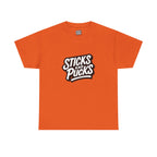 Mens Sticks and Pucks Launch Tee