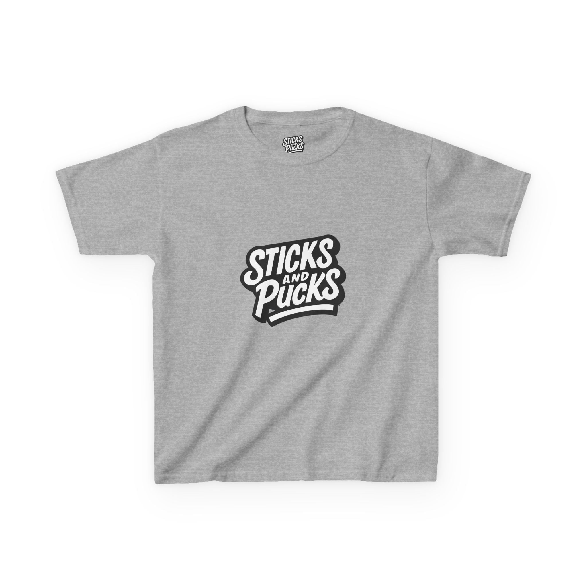 Kids Sticks and Pucks Launch Tee