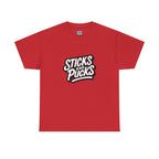 Mens Sticks and Pucks Launch Tee