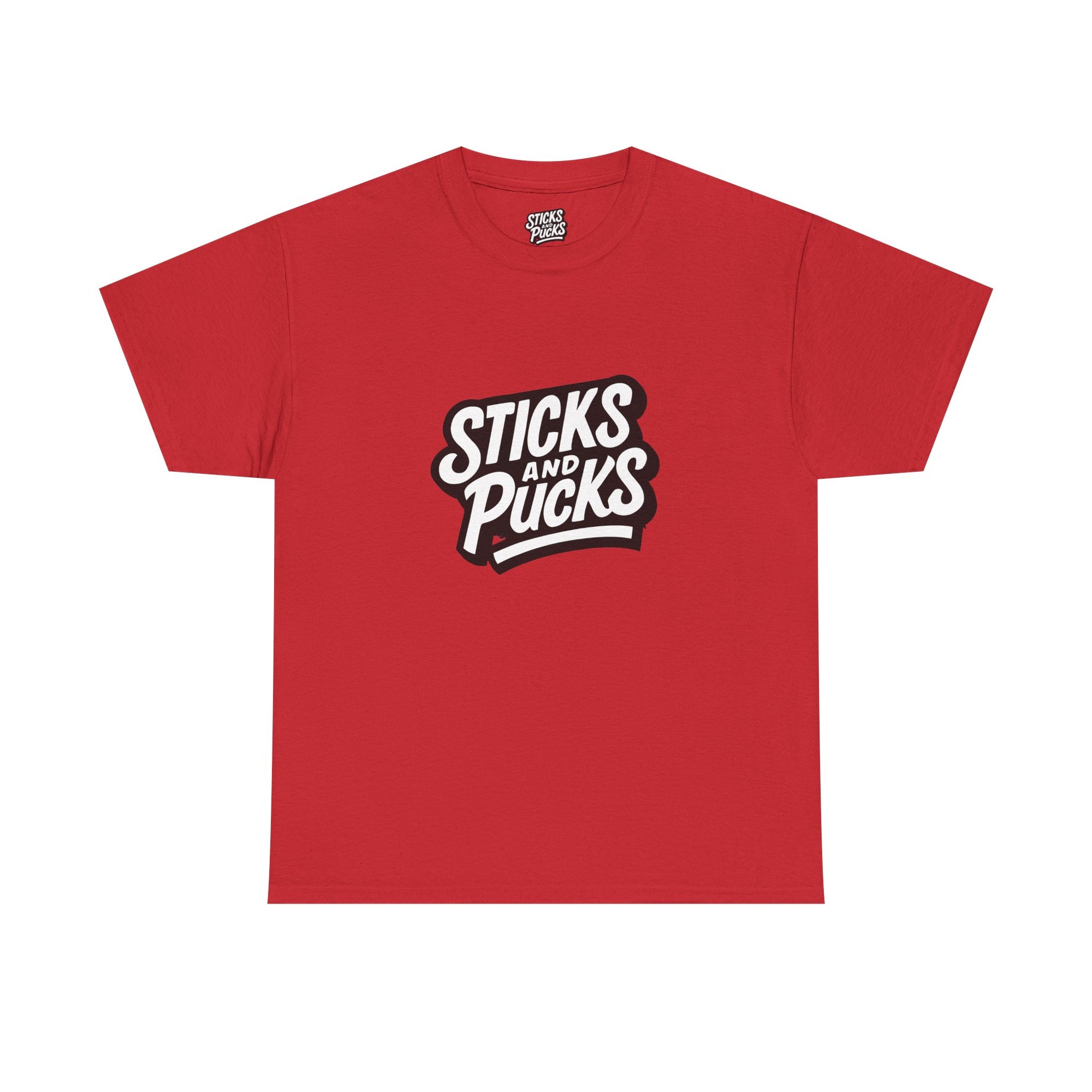 Mens Sticks and Pucks Launch Tee