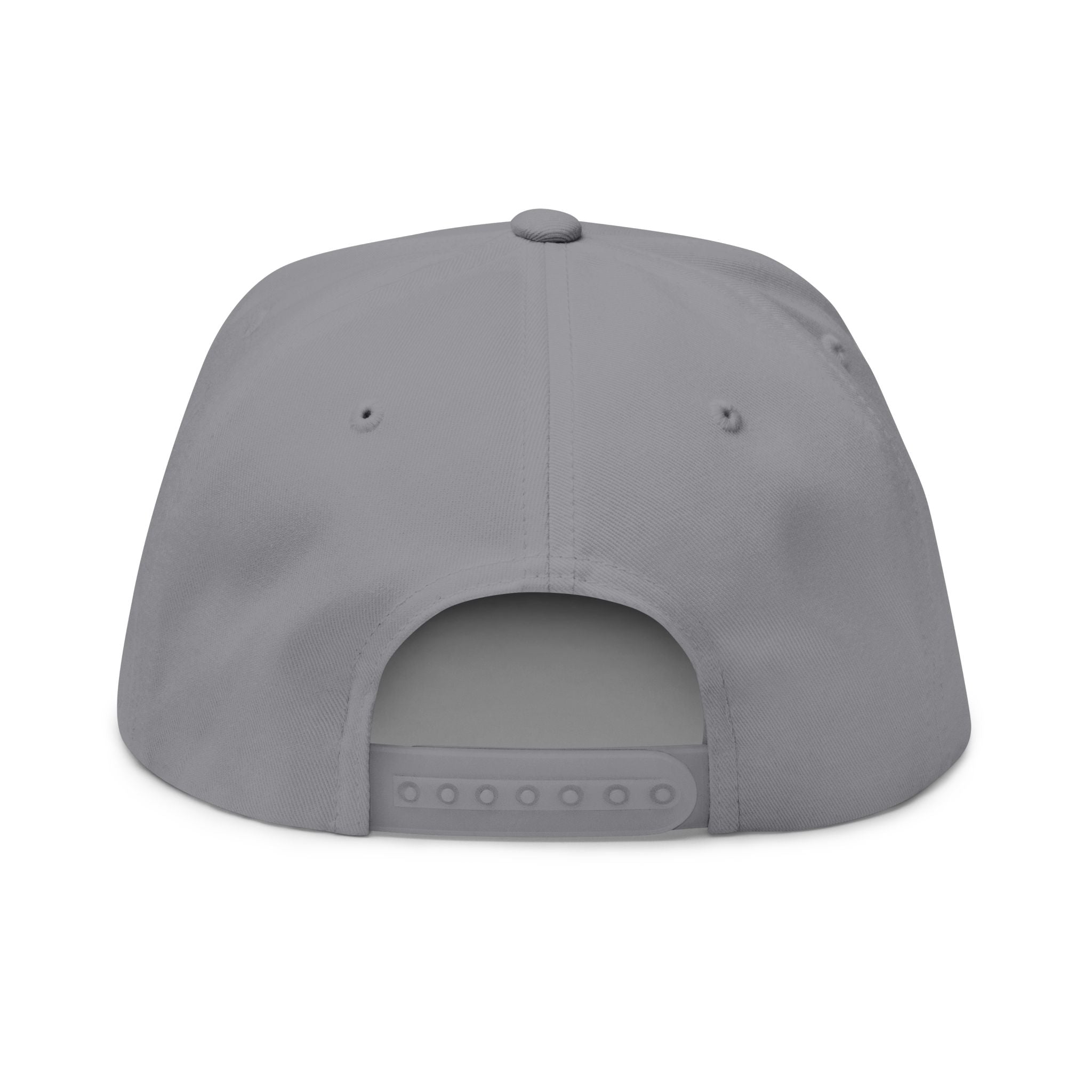 Sticks and Pucks Launch Embroidered Flat Brim SnapBack Hat