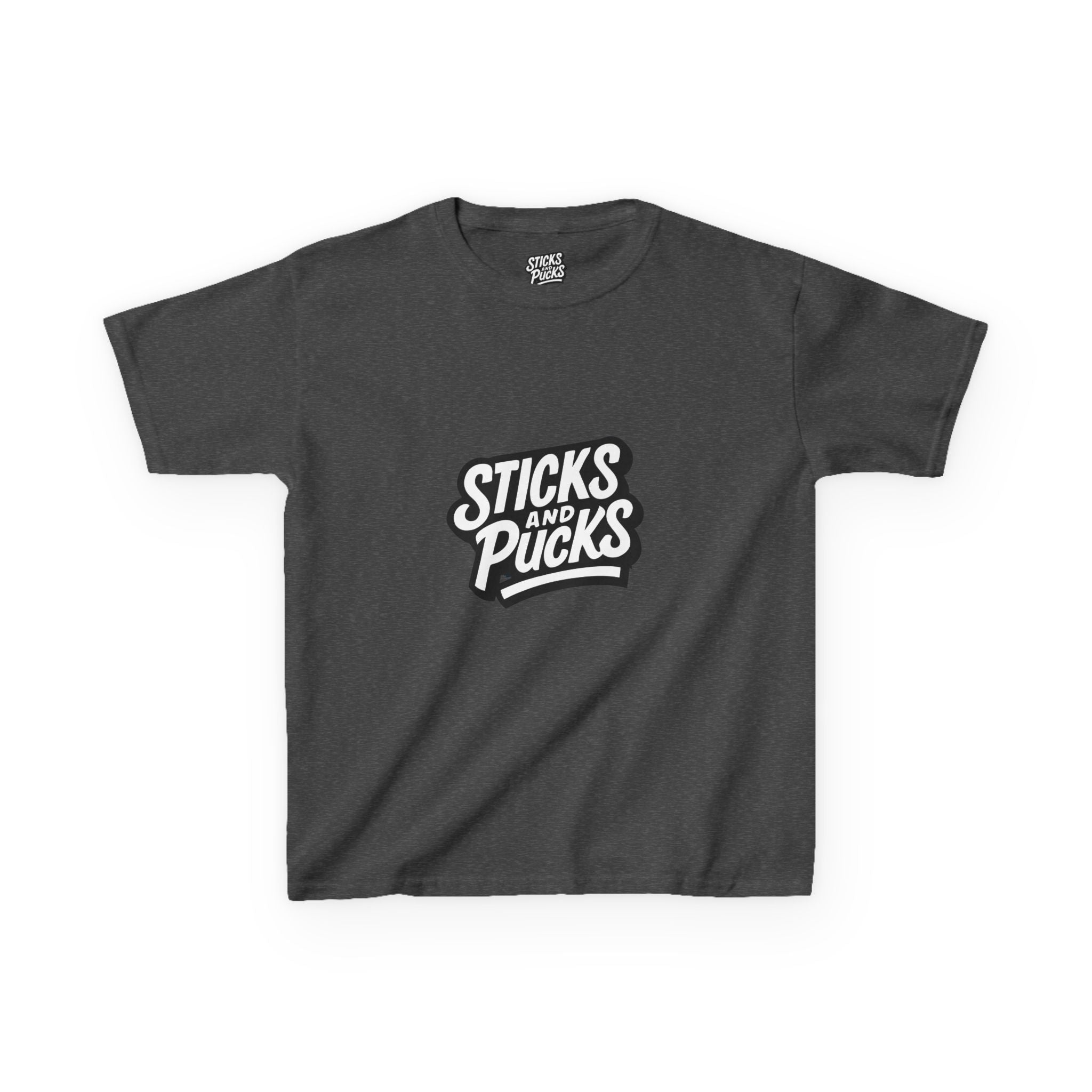 Kids Sticks and Pucks Launch Tee