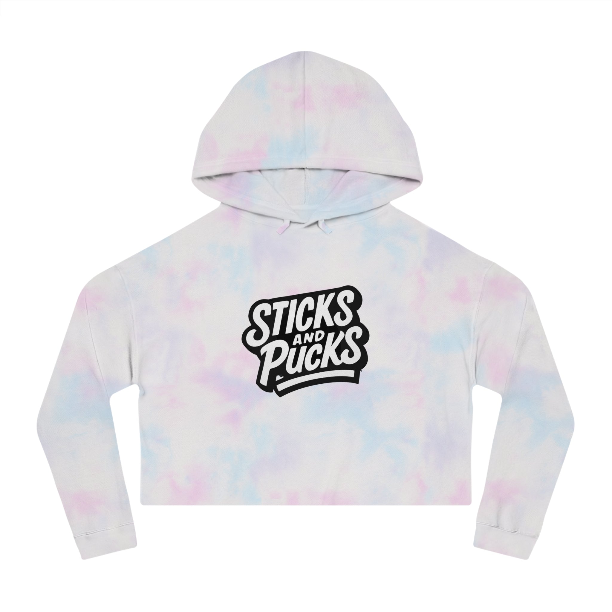 Women's Sticks and Pucks Cropped Launch Hoodie
