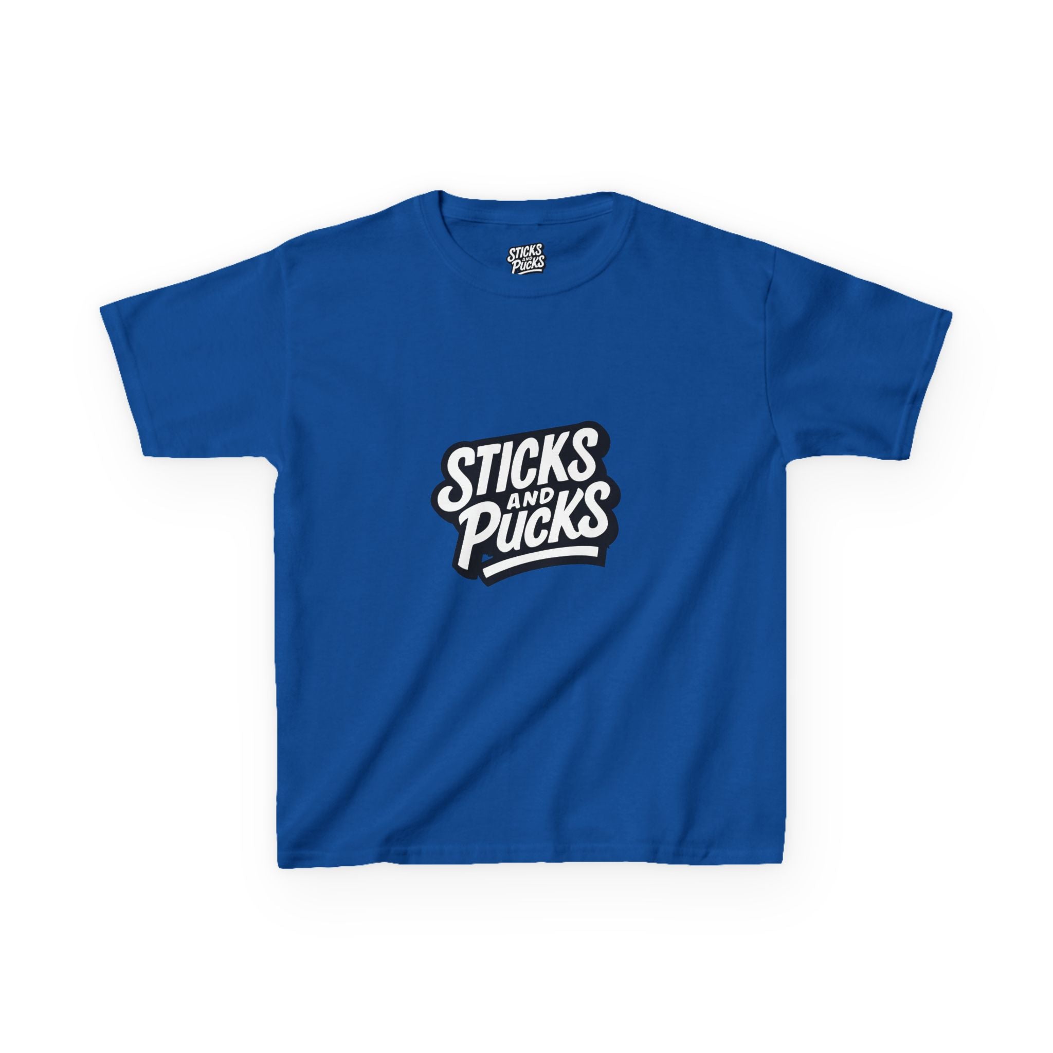 Kids Sticks and Pucks Launch Tee