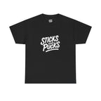 Mens Sticks and Pucks Launch Tee