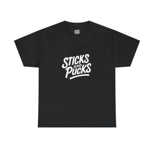 Mens Sticks and Pucks Launch Tee