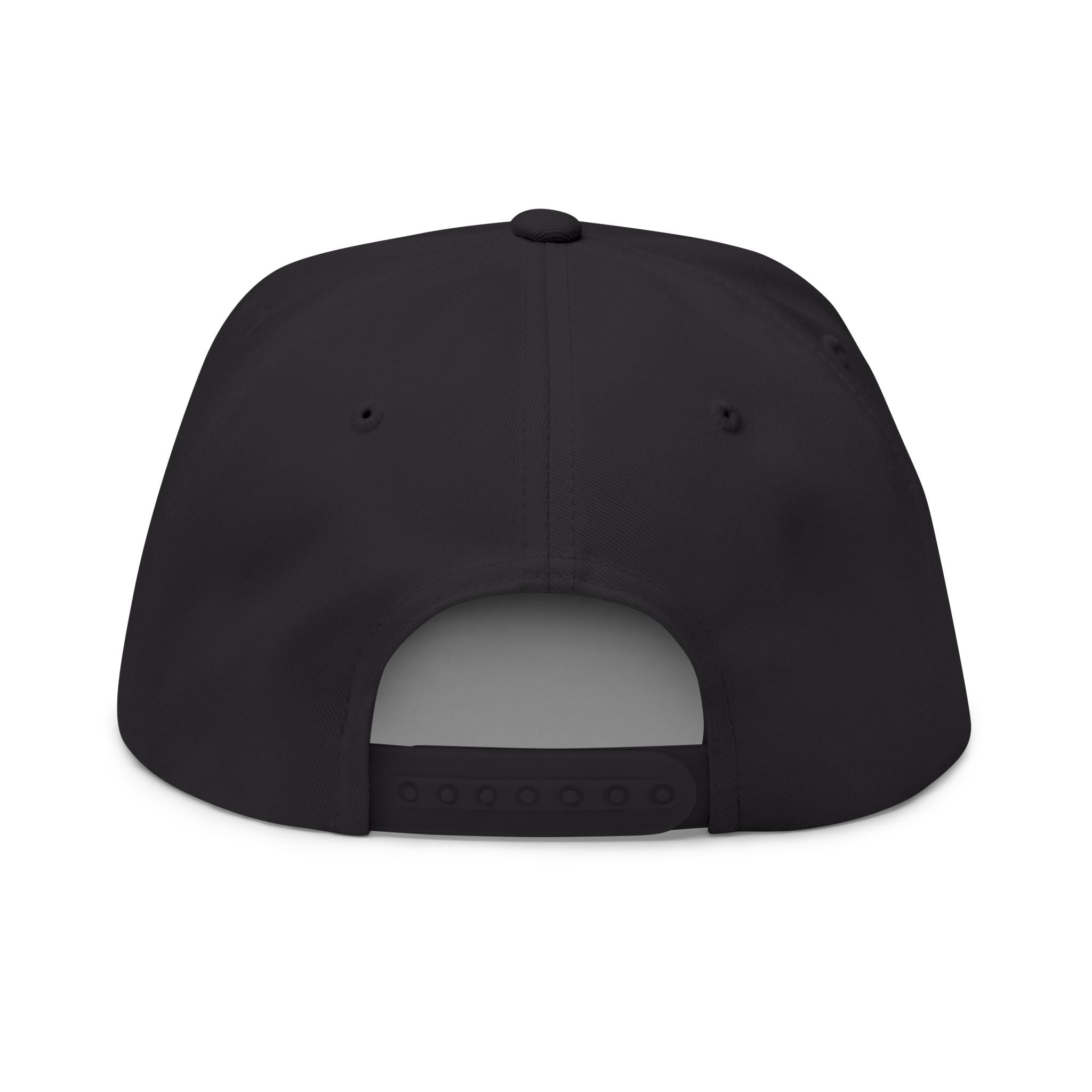 Sticks and Pucks Launch Embroidered Flat Brim SnapBack Hat