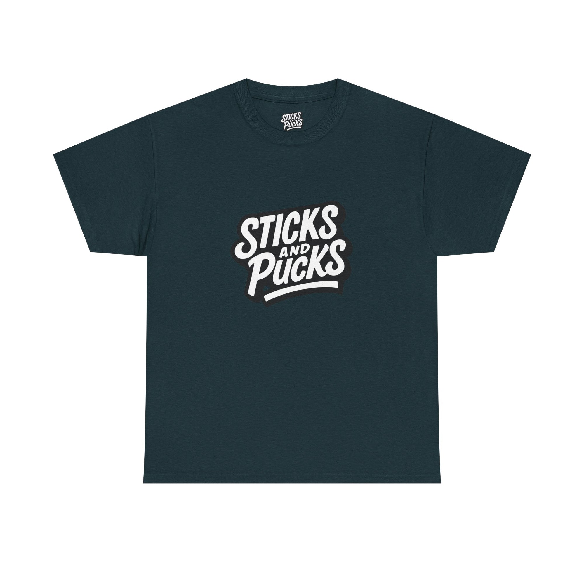 Mens Sticks and Pucks Launch Tee