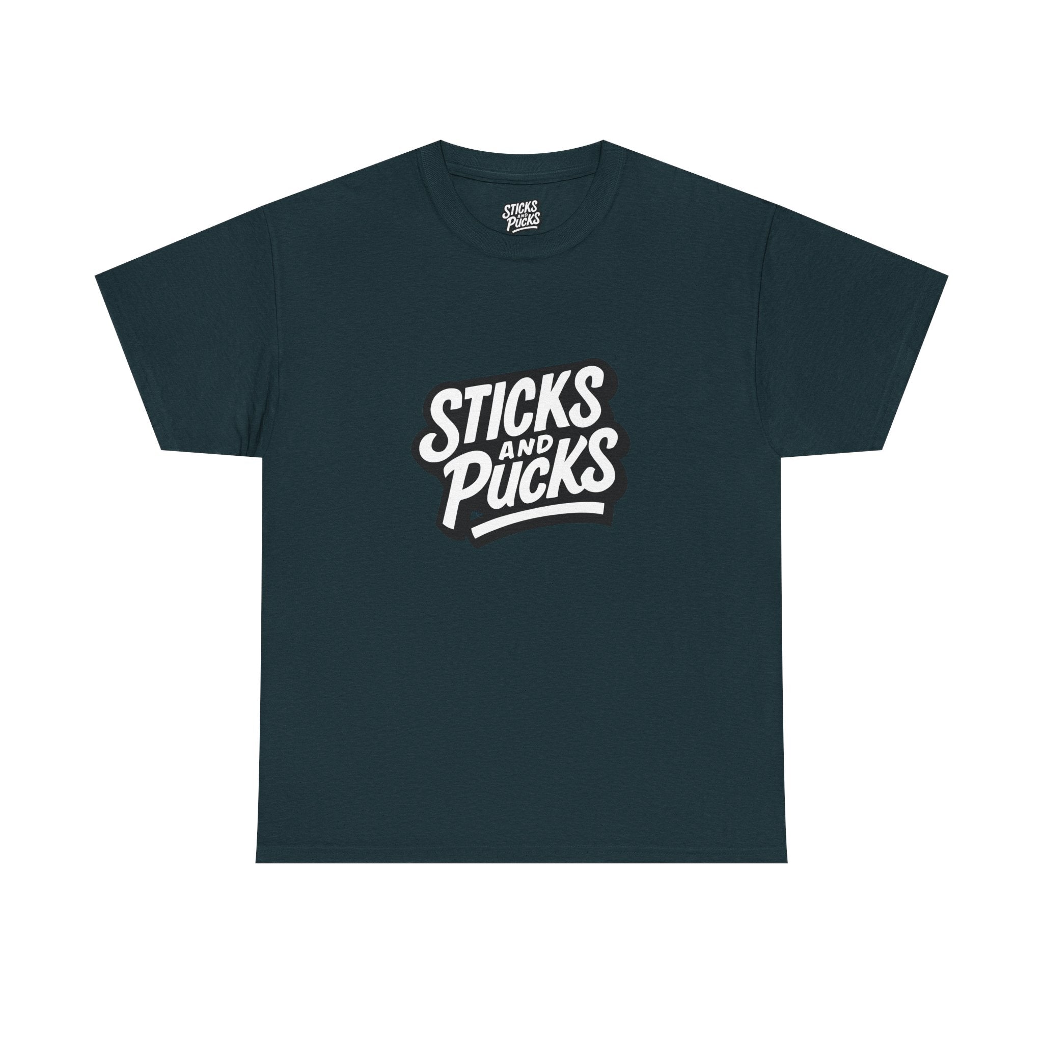Mens Sticks and Pucks Launch Tee