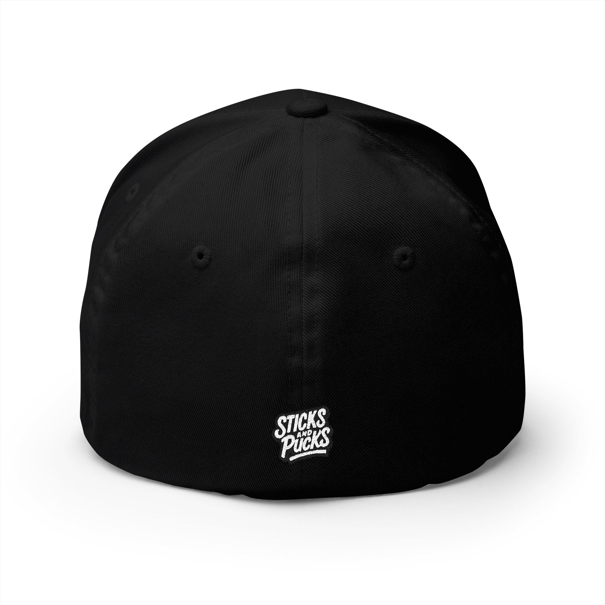 Sticks and Pucks Launch Embroidered FlexFit Hat