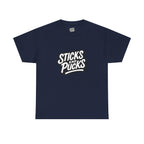 Mens Sticks and Pucks Launch Tee