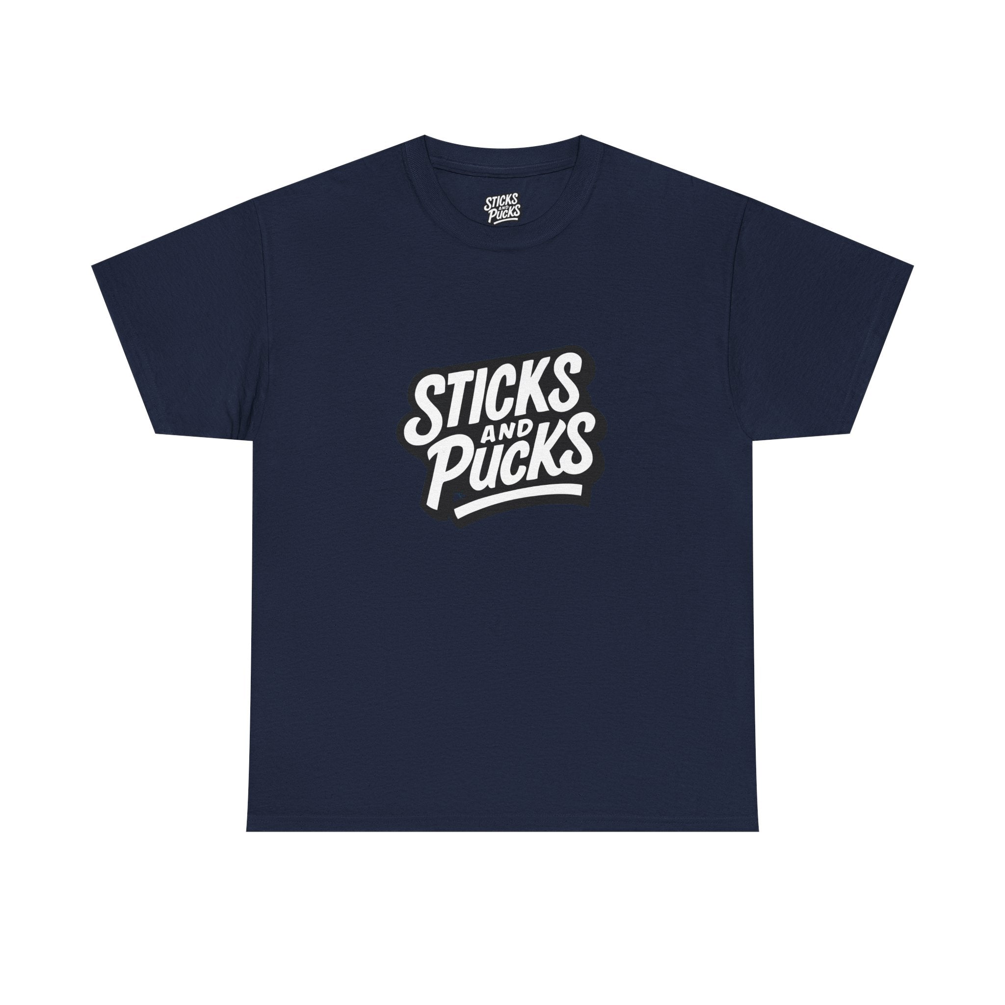 Mens Sticks and Pucks Launch Tee