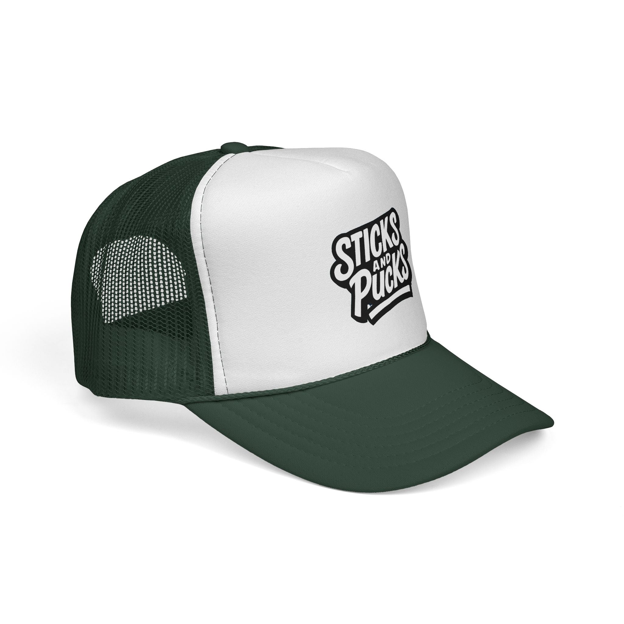 Sticks and Pucks Trucker Cap