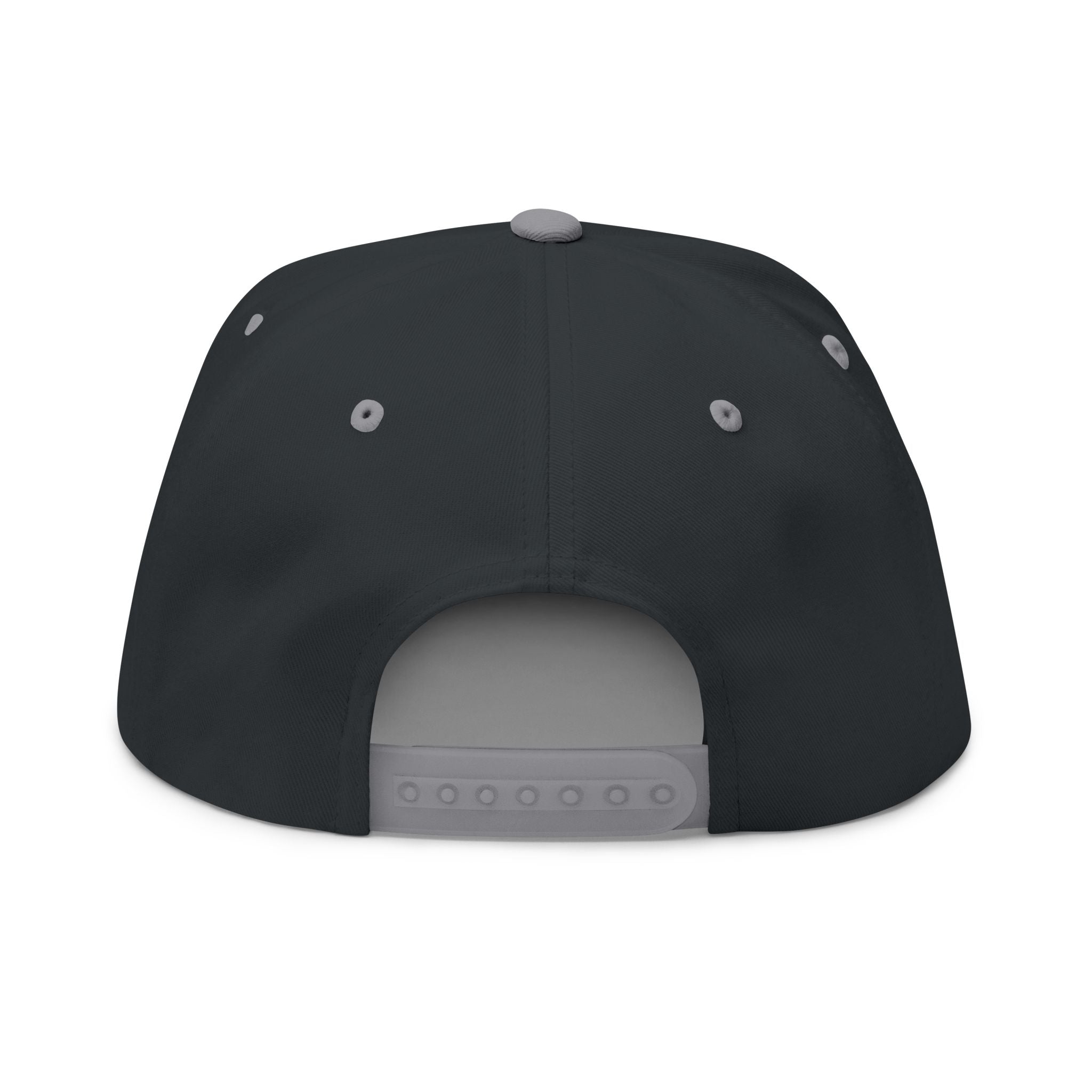 Sticks and Pucks Launch Embroidered Flat Brim SnapBack Hat