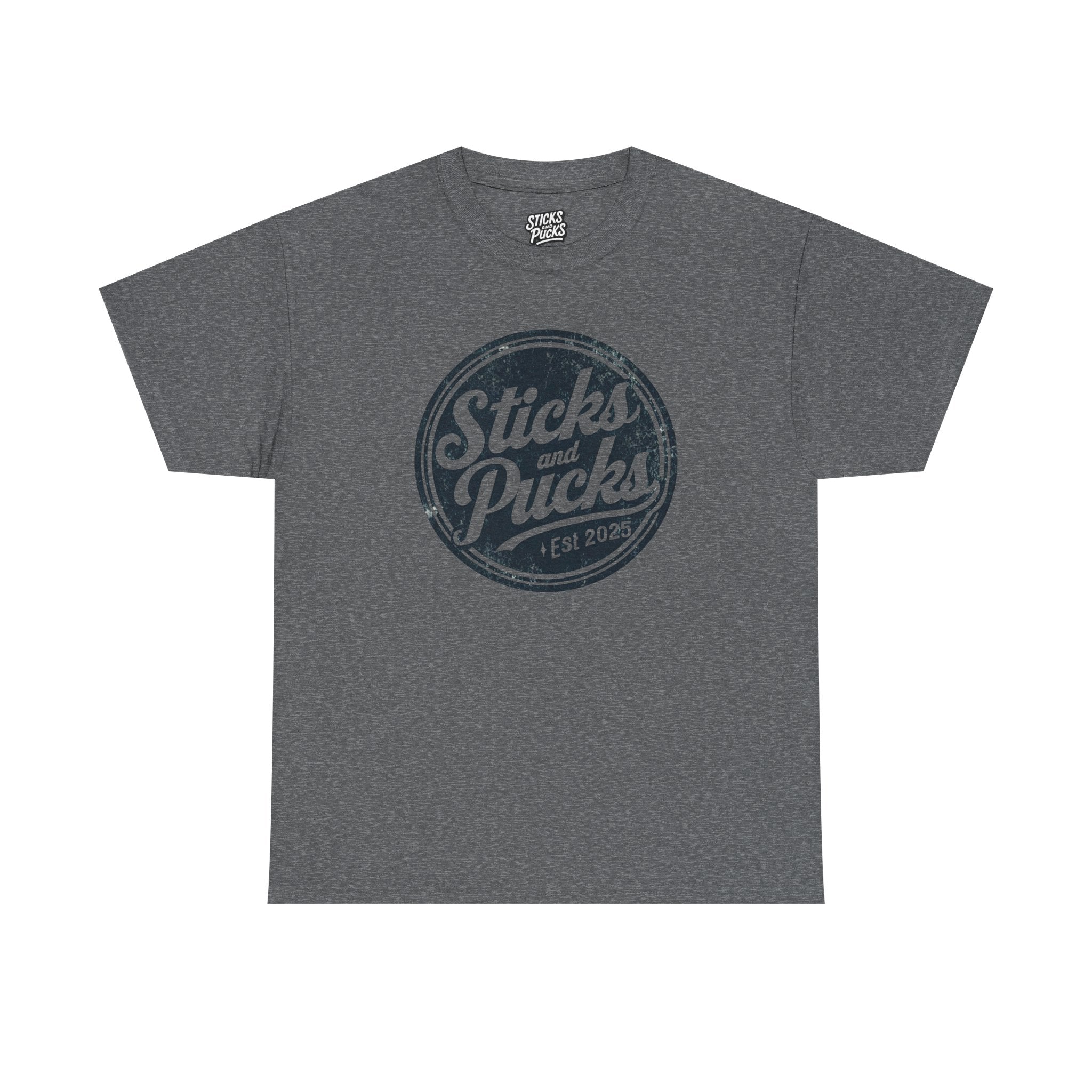 Sticks and Pucks Vintage Tee