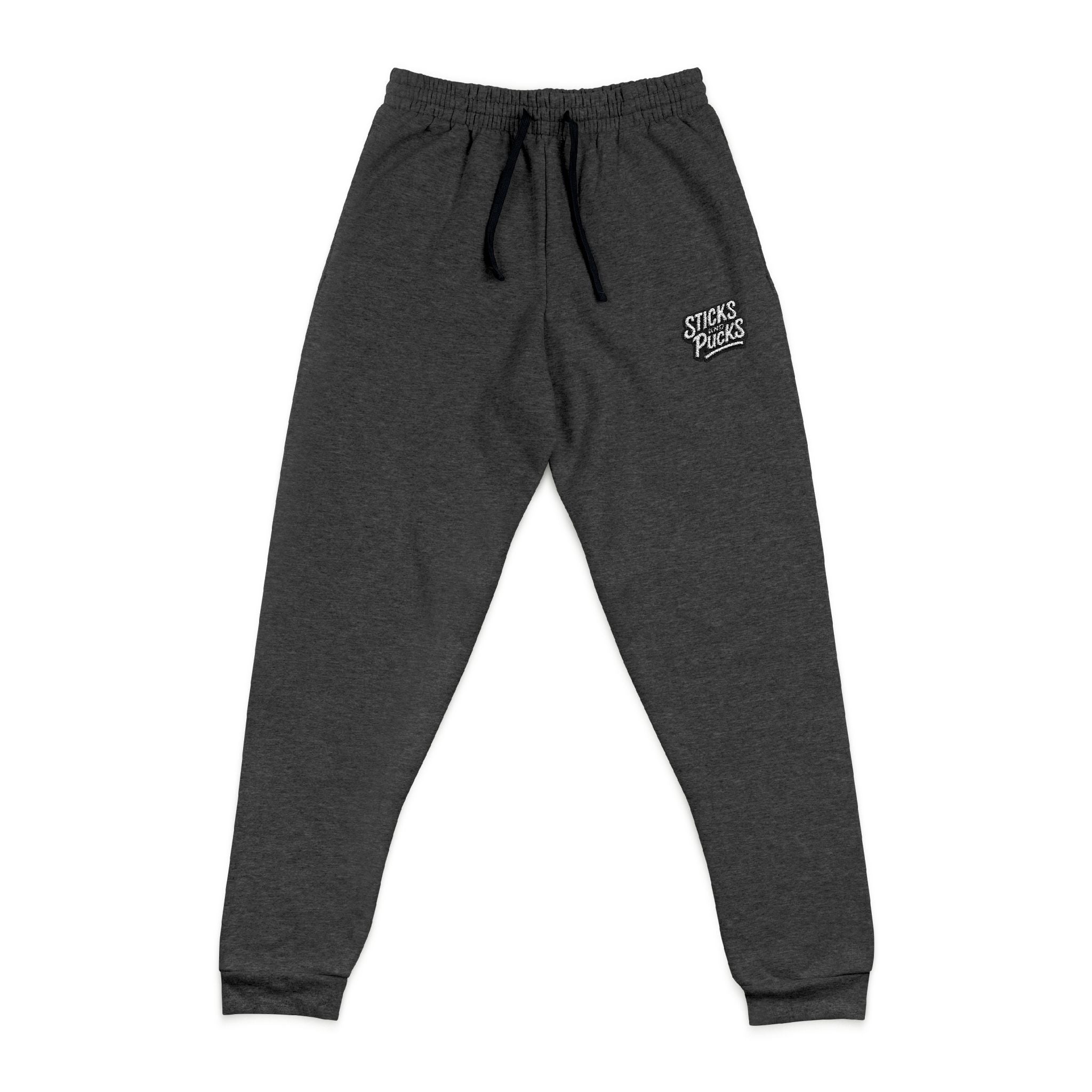 Sticks and Pucks Post Game Joggers Embroidered