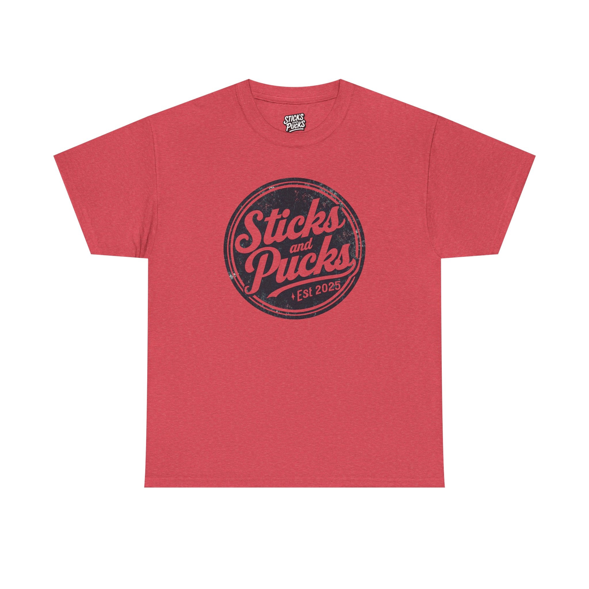 Sticks and Pucks Vintage Tee